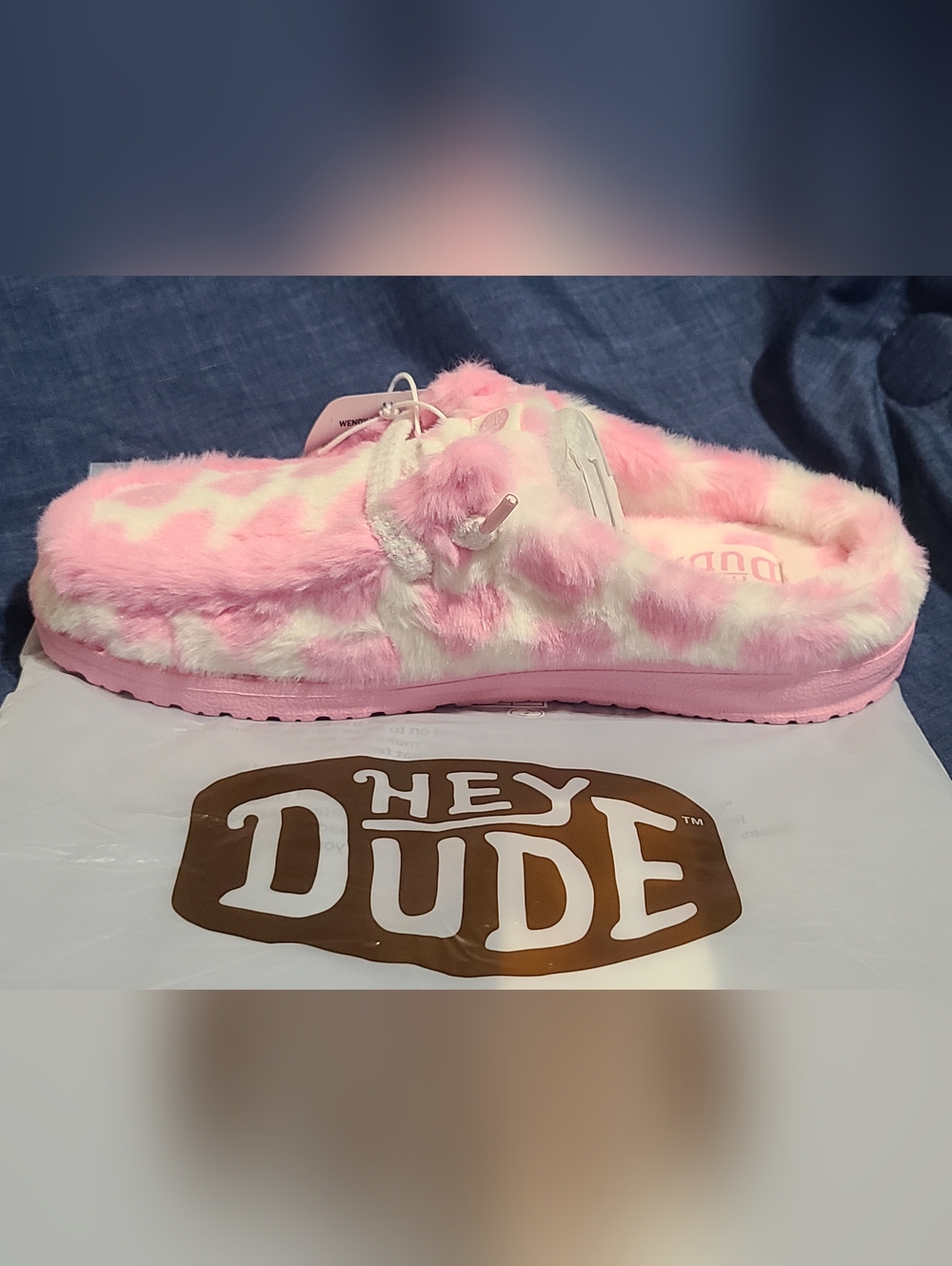 Hey Dude Wendy Heart Slippers, New In Original Packaging!  Womens 10 - Picture 7 of 10